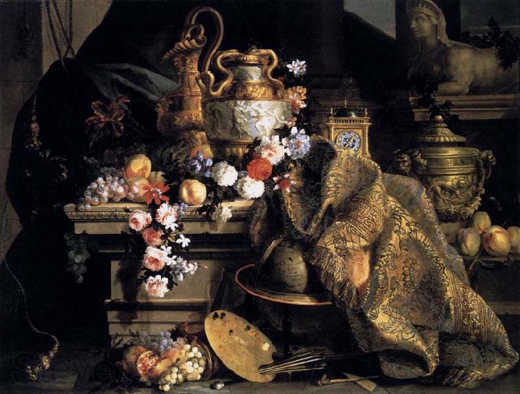 Jean-Baptiste Monnoyer Still-Life of Flowers and Fruits